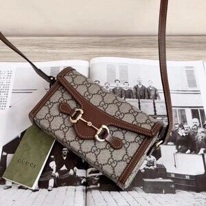 GUCCI Horsebit 1955 Mini Crossbody Bag
